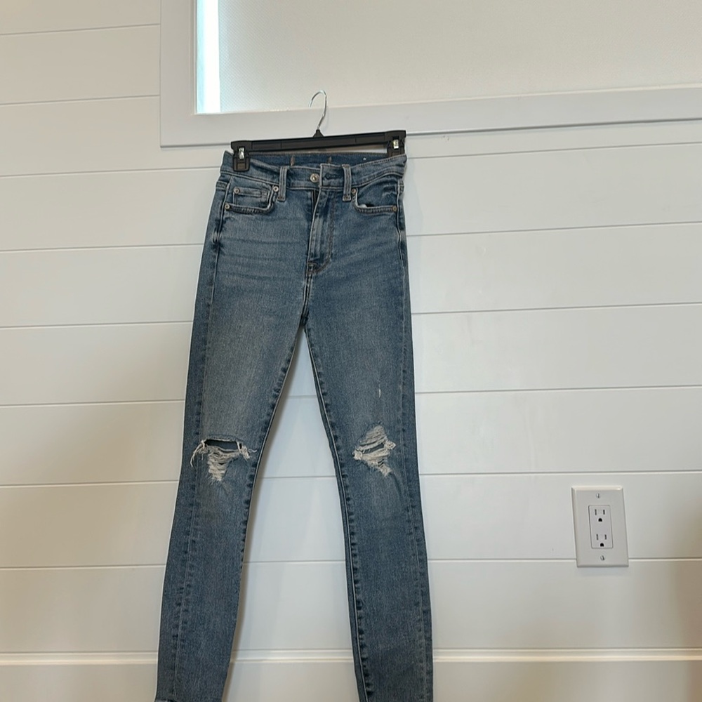 Seven highwaist ankle skinny